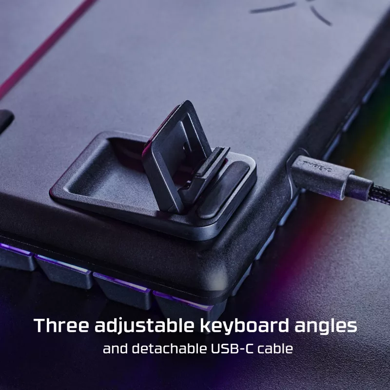 Teclado HyperX Alloy Origins 65 4P5D6AN#UUW, distribución nórdica