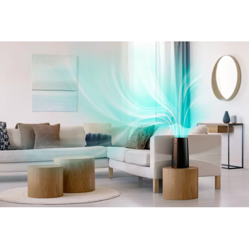 Humidificador Philips serie 3000 HU3918/10 de impulsor 3 L Negro 25 W