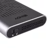 Caja para SSD M.2 NVMe dual Lindy USB 3.2 Gen 2x2 con función de clonación