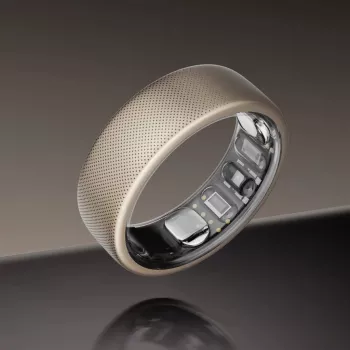 Anillo inteligente Amazfit Helio Ring No Smart ring Rastreador de actividad Titanio