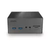 Estación de acoplamiento para portátil Lindy DST-Pro 101, USB-C con soporte 4K y fuente de alimentación de 100W