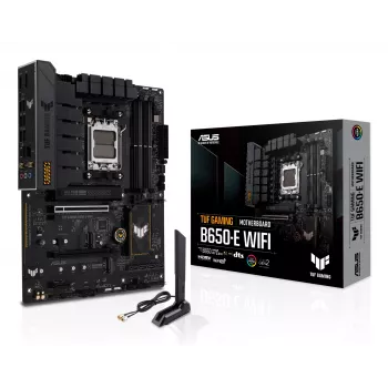 Placa base ASUS TUF GAMING B650-E WIFI ATX Socket AM5 DDR5 4x DIMM 192GB Wi‑Fi 6E Bluetooth 5.3 3x M.2 2.5Gb LAN