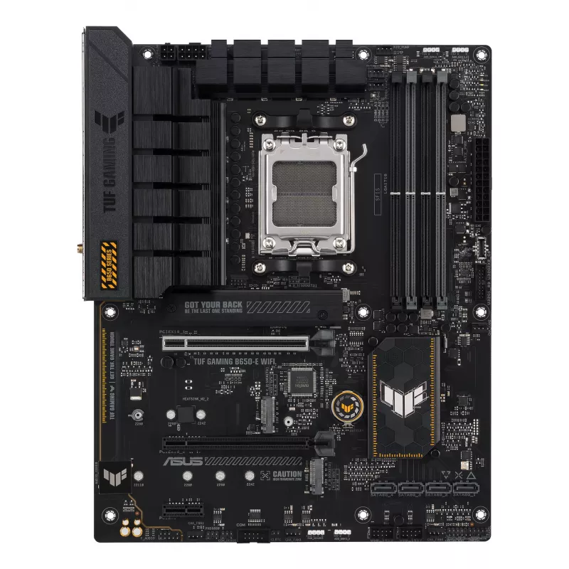 Placa base ASUS TUF GAMING B650-E WIFI ATX Socket AM5 DDR5 4x DIMM 192GB Wi‑Fi 6E Bluetooth 5.3 3x M.2 2.5Gb LAN