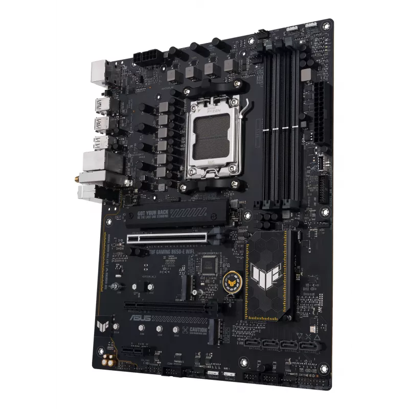 Placa base ASUS TUF GAMING B650-E WIFI ATX Socket AM5 DDR5 4x DIMM 192GB Wi‑Fi 6E Bluetooth 5.3 3x M.2 2.5Gb LAN