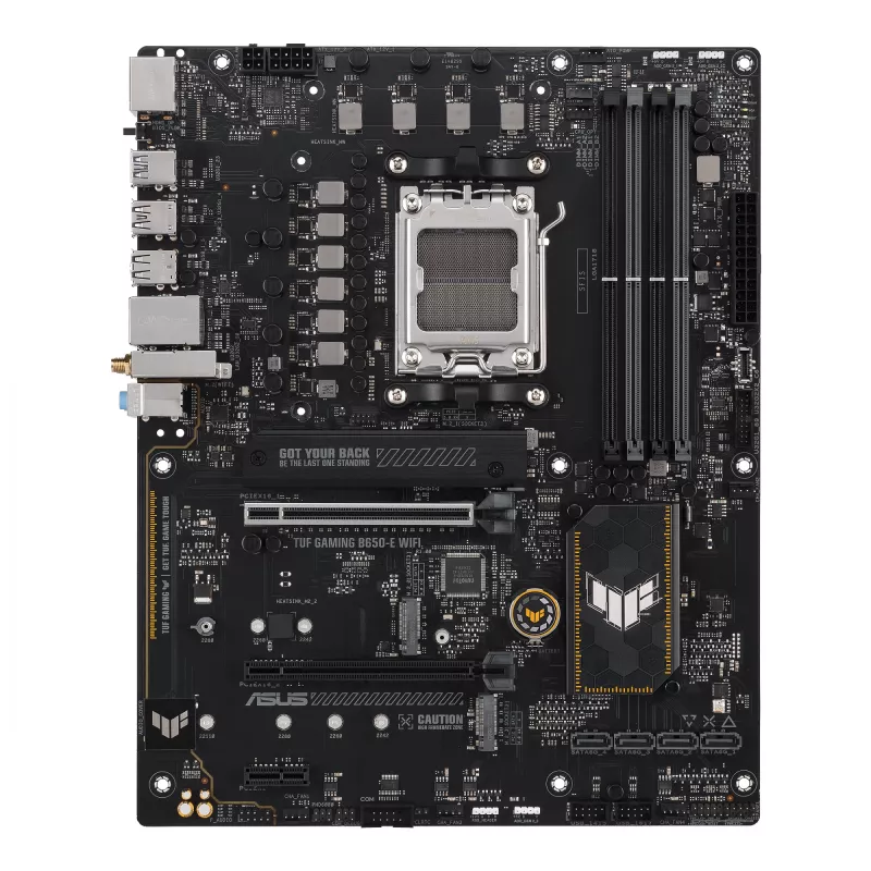 Placa base ASUS TUF GAMING B650-E WIFI ATX Socket AM5 DDR5 4x DIMM 192GB Wi‑Fi 6E Bluetooth 5.3 3x M.2 2.5Gb LAN