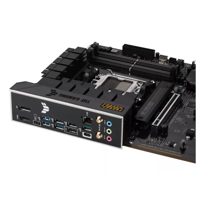 Placa base ASUS TUF GAMING B650-E WIFI ATX Socket AM5 DDR5 4x DIMM 192GB Wi‑Fi 6E Bluetooth 5.3 3x M.2 2.5Gb LAN
