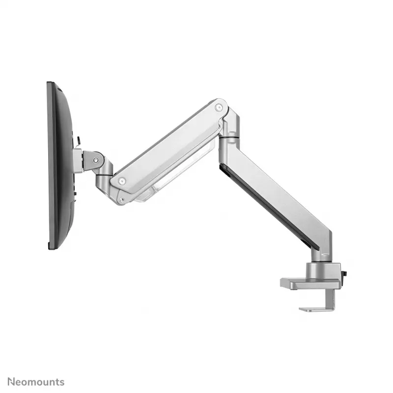 Soporte de monitor Neomounts NM-D775SILVERPLUS 10-49 inch - brazo de gas - fijación a mesa desde arriba - tope de 180°
