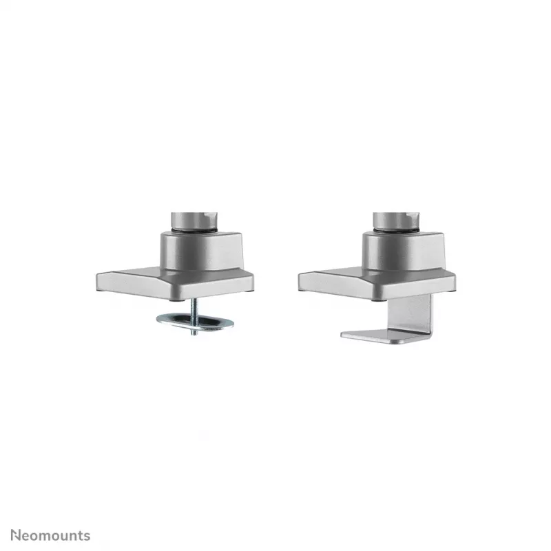 Soporte de monitor Neomounts NM-D775SILVERPLUS 10-49 inch - brazo de gas - fijación a mesa desde arriba - tope de 180°