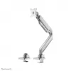 Soporte de monitor Neomounts NM-D775SILVERPLUS 10-49 inch - brazo de gas - fijación a mesa desde arriba - tope de 180°