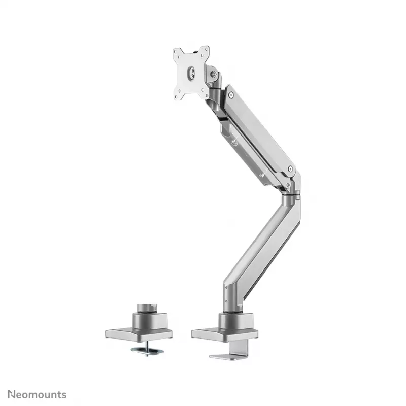 Soporte de monitor Neomounts NM-D775SILVERPLUS 10-49 inch - brazo de gas - fijación a mesa desde arriba - tope de 180°