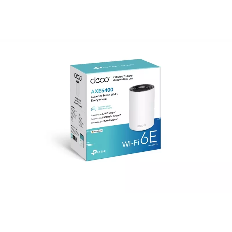 Sistema Mesh Wi-Fi 6E para todo el hogar TP-Link AXE5400 (tri-banda)