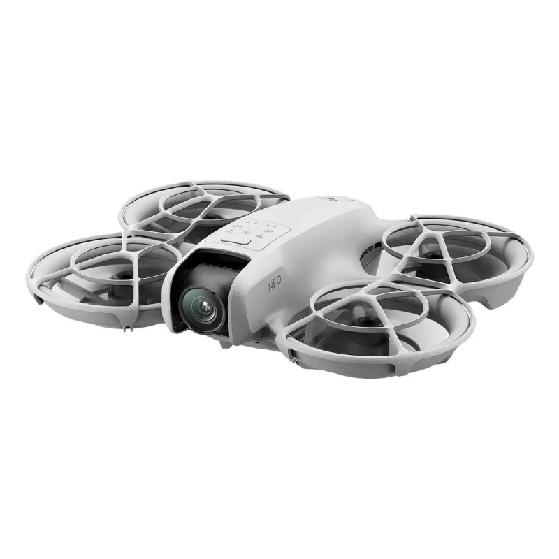Dron ligero DJI Neo de 135g con cámara 4K Ultra HD, hasta 18 minutos de vuelo con una carga, sin mando