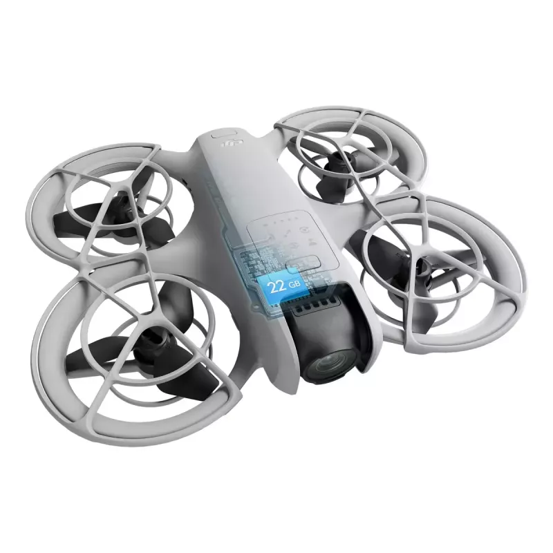 Dron ligero DJI Neo de 135g con cámara 4K Ultra HD, hasta 18 minutos de vuelo con una carga, sin mando