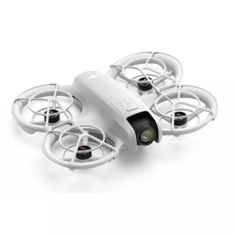 Dron ligero DJI Neo de 135g con cámara 4K Ultra HD, hasta 18 minutos de vuelo con una carga, sin mando