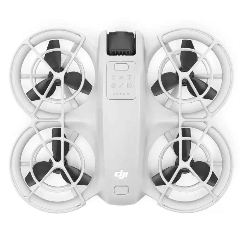 Dron ligero DJI Neo de 135g con cámara 4K Ultra HD, hasta 18 minutos de vuelo con una carga, sin mando
