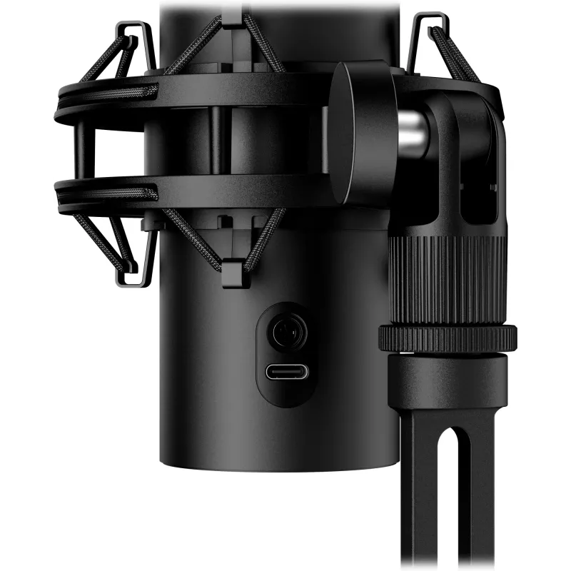 Micrófono USB HyperX QuadCast 2 S (negro), micrófono de mesa, -8 dB, 20 - 20000 Hz, 1 Ω, con cable, USB