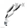 Soporte de monitor Neomounts NM-D750DWHITE 10-32 inch - brazo de gas, pinza de mesa/paso de mesa, 9 kg, 25,4 cm (10 inch), 81,3 cm (32 inch), 100 x 100 mm, blanco