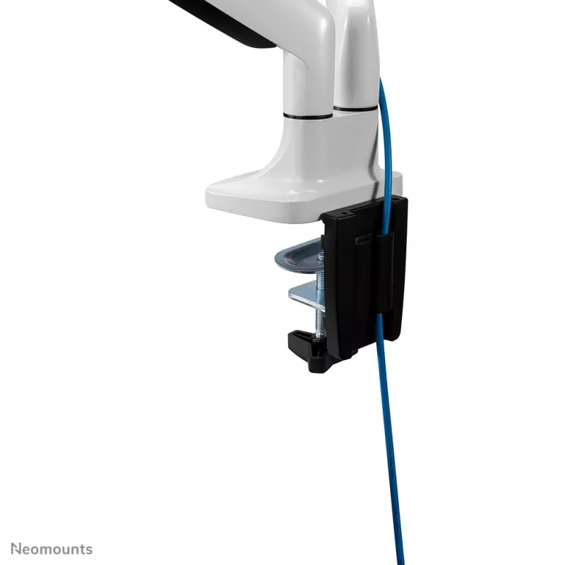 Soporte de monitor Neomounts NM-D750DWHITE 10-32 inch - brazo de gas, pinza de mesa/paso de mesa, 9 kg, 25,4 cm (10 inch), 81,3 cm (32 inch), 100 x 100 mm, blanco
