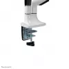 Soporte de monitor Neomounts NM-D750DWHITE 10-32 inch - brazo de gas, pinza de mesa/paso de mesa, 9 kg, 25,4 cm (10 inch), 81,3 cm (32 inch), 100 x 100 mm, blanco