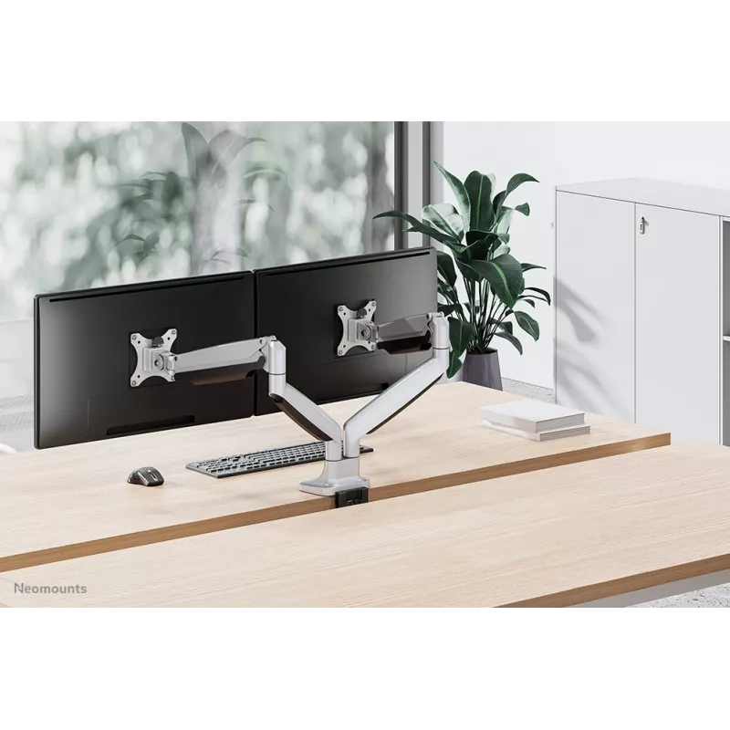 Soporte de monitor Neomounts NM-D750DSILVER 10-32