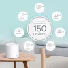 Sistema Mesh Wi-Fi 6 para todo el hogar TP-Link AX3000, pack de 2
