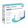 Sistema Mesh Wi-Fi 6 para todo el hogar TP-Link AX3000, pack de 2
