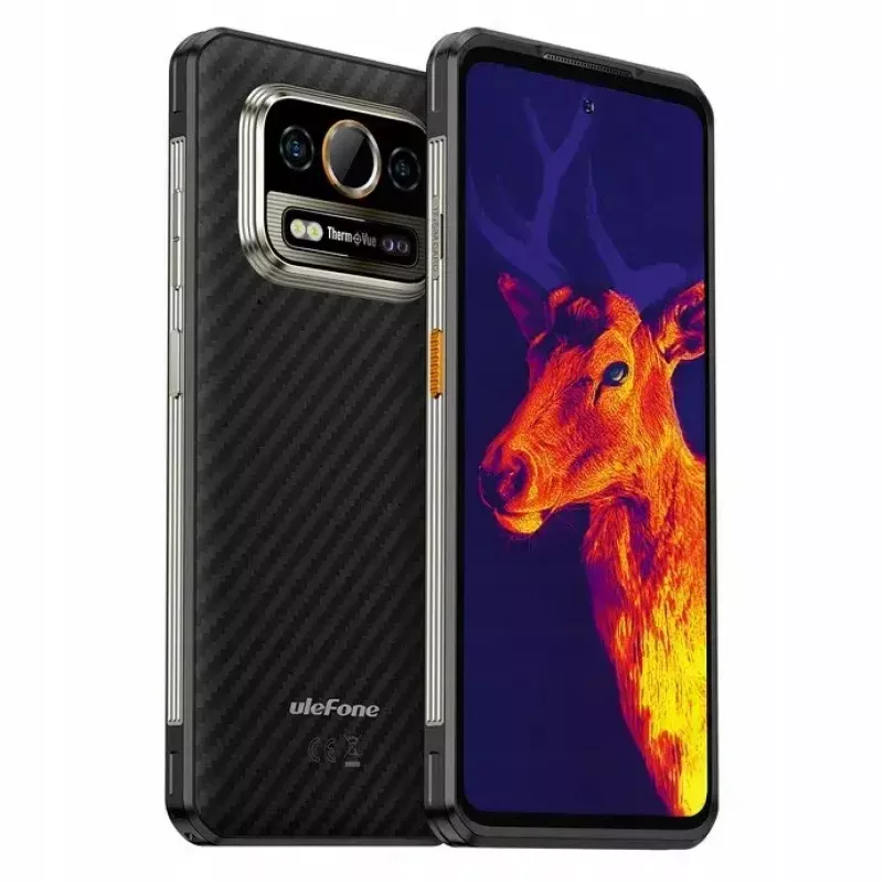 Ulefone Armor 25T teléfono inteligente 8GB 256GB, 6,78 pulgadas, 4G, Dual SIM, NFC, Android 14, 6500 mAh, 120Hz, Frost Black