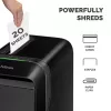 Destructora de documentos Fellowes LX Series Powershred LX220 65 dB negra