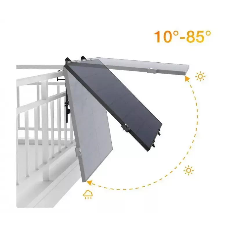 Seguidor solar EcoFlow 5011601001 ángulo ajustable de un eje para paneles solares