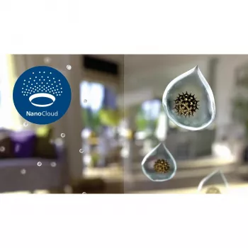Purificador de aire Philips serie 3000 AC3737 para 131 m², 505 m³/h, 55 dB, 42 W, blanco