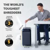 Fellowes Powershred LX221 5050401 destructora de papel de microcorte, P-5, 20 hojas, 2 x 12 mm, 30 l, 70 dB, negra