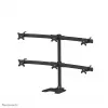 Neomounts FPMA-D700DD6 soporte para monitor 10-27 pulgadas, de pie/montaje en mesa, 8 kg, 25,4 cm (10 pulgadas), 68,6 cm (27 pulgadas), 100 x 100 mm, negro