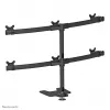 Neomounts FPMA-D700DD6 soporte para monitor 10-27 pulgadas, de pie/montaje en mesa, 8 kg, 25,4 cm (10 pulgadas), 68,6 cm (27 pulgadas), 100 x 100 mm, negro