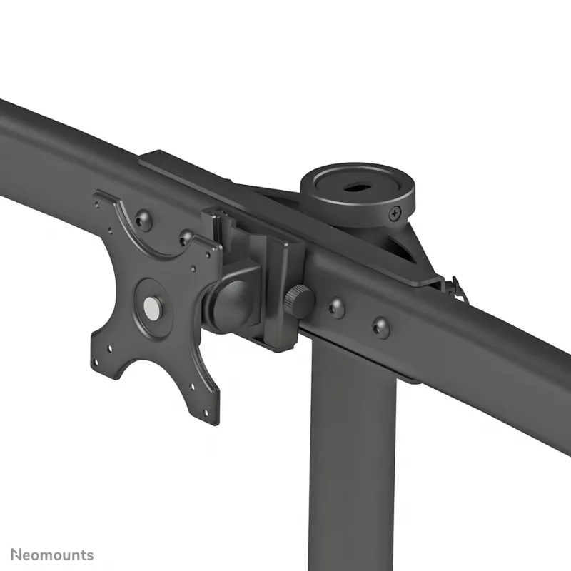 Neomounts FPMA-D700DD6 soporte para monitor 10-27 pulgadas, de pie/montaje en mesa, 8 kg, 25,4 cm (10 pulgadas), 68,6 cm (27 pulgadas), 100 x 100 mm, negro