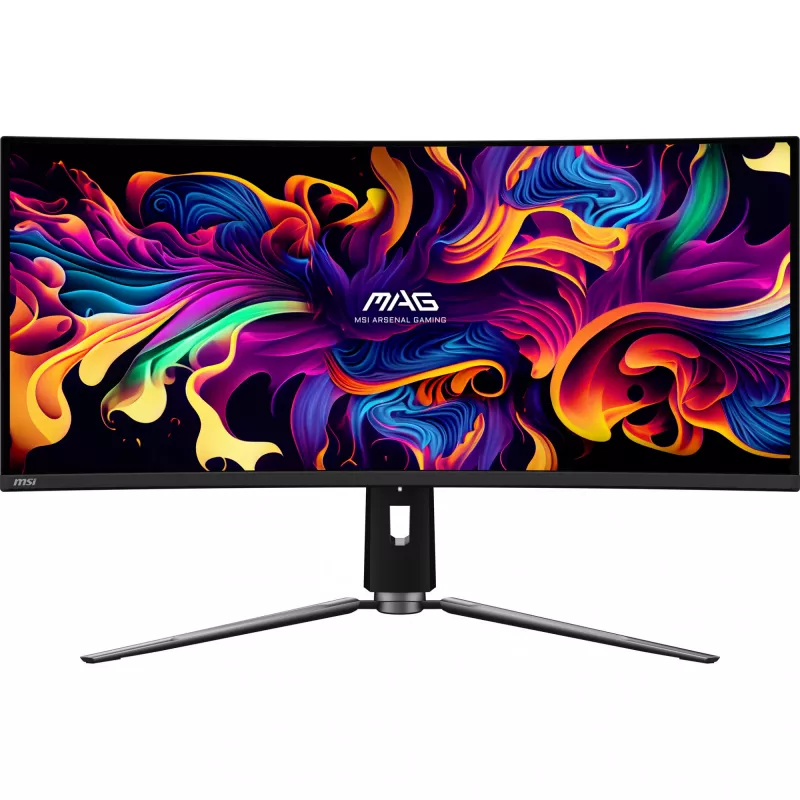 Monitor MSI MAG 341CQP QD-OLED 34 pulgadas UltraWide QHD 3440×1440, 21:9, 0,03 ms, USB-Hub, VESA, regulable en altura