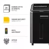 Destructora de documentos Fellowes 225Ci 24 hojas destructora de corte en partículas con recipiente de 60 litros, alto nivel de seguridad P4