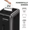 Destructora de documentos Fellowes 225Ci 24 hojas destructora de corte en partículas con recipiente de 60 litros, alto nivel de seguridad P4