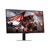 Samsung Odyssey OLED G8 G80SD LS32DG802SUXDU monitor gaming, 32 pulgadas (81,3 cm) OLED, 4K UHD 3840 x 2160, 240 Hz, 0,03 ms, HDR10, 2x HDMI, DisplayPort, hub USB 3.0, altura ajustable, pivote, plateado