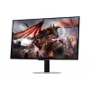 Samsung Odyssey OLED G8 G80SD LS32DG802SUXDU monitor gaming, 32 pulgadas (81,3 cm) OLED, 4K UHD 3840 x 2160, 240 Hz, 0,03 ms, HDR10, 2x HDMI, DisplayPort, hub USB 3.0, altura ajustable, pivote, plateado