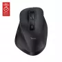 TRUST Fyda Office ratón inalámbrico ergonómico para diestros – RF + Bluetooth 5.2 – óptico 2400 DPI – 6 botones – negro