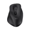 TRUST Fyda Office ratón inalámbrico ergonómico para diestros – RF + Bluetooth 5.2 – óptico 2400 DPI – 6 botones – negro