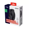 TRUST Fyda Office ratón inalámbrico ergonómico para diestros – RF + Bluetooth 5.2 – óptico 2400 DPI – 6 botones – negro