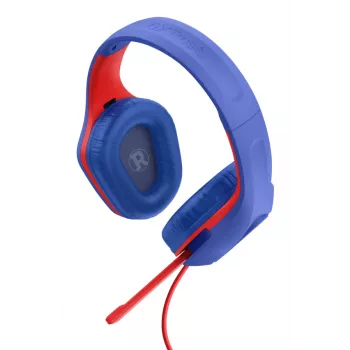 Trust GXT 415SM Zirox Auriculares con cable Diadema Gaming Azul, Rojo