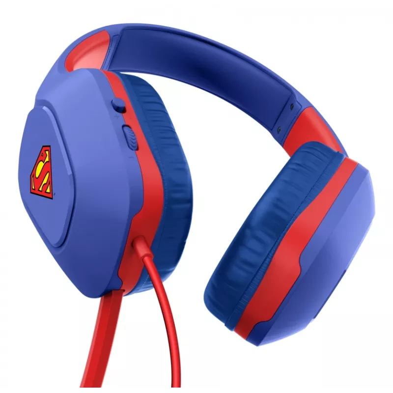 Trust GXT 415SM Zirox Auriculares con cable Diadema Gaming Azul, Rojo