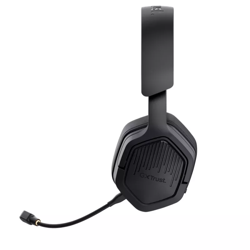 Trust GXT 493PS Carus auriculares gaming inalámbricos para PS5, over-ear, micrófono desmontable, USB-C / USB-A / 3,5 mm, 20–20000 Hz, 1,2 m, negros