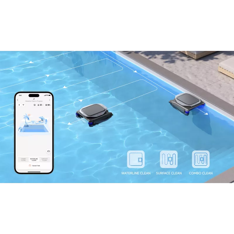 Dreame J1 robot limpiafondos para piscinas