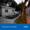 Cámara de vigilancia TP-LINK Tapo C206 – Uso interior/exterior 1080p HD, Giro e inclinación, Visión nocturna, Audio bidireccional