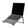 R-Go Tools Soporte para portátil R-Go Steel Travel, ergonómico y plegable, apto para portátiles de 10-22 inch, negro