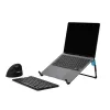 R-Go Tools Soporte para portátil R-Go Steel Travel, ergonómico y plegable, apto para portátiles de 10-22 inch, negro