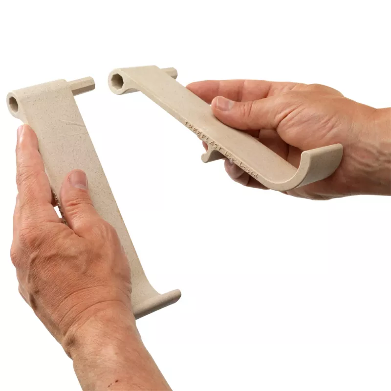 R-Go Tools Soporte para portátil y tablet R-Go Treepod, ergonómico y modular, ajustable, de base biológica
